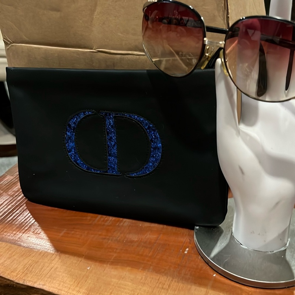 Dior Beaute clutch, purse, cosmetic case.